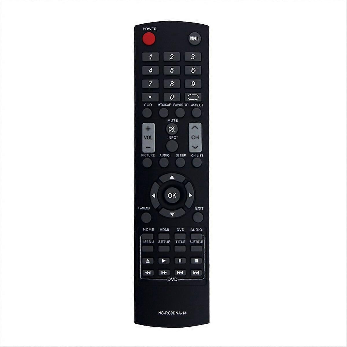 NS-RC9DNA-14 Remote Control Replace for TV NS-28DD310NA15