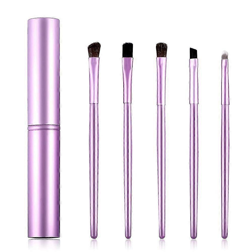 Oogschaduw borstel set, draagbare oogborstel, geavanceerde oogmake-up borstel, eyeliner borstel, schuine borstel