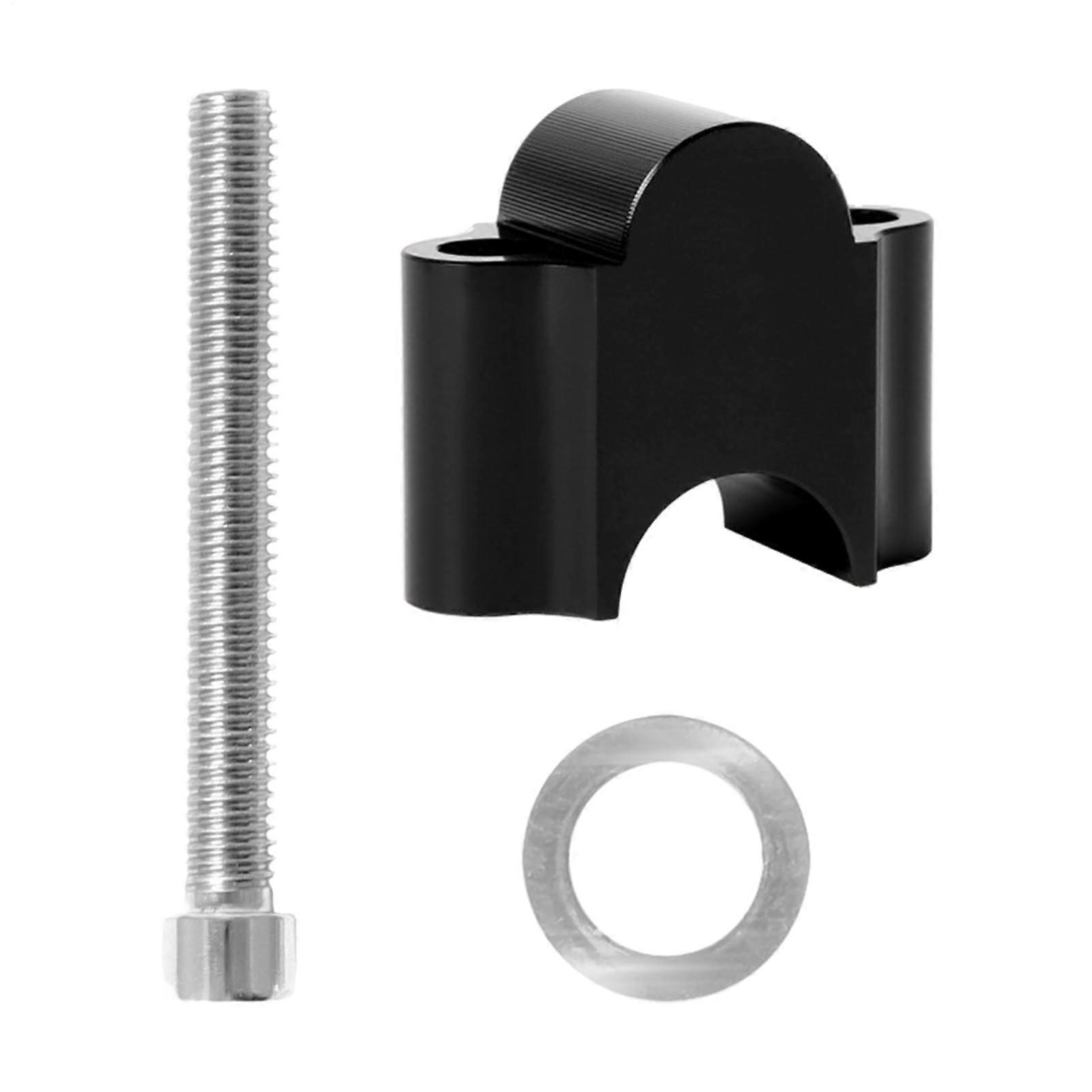 Handlebar Extensions Aluminium Handlebar Lifter 22 Mm Clamp Adapter Height Adjustable Scooters ATV 28 Mm Black