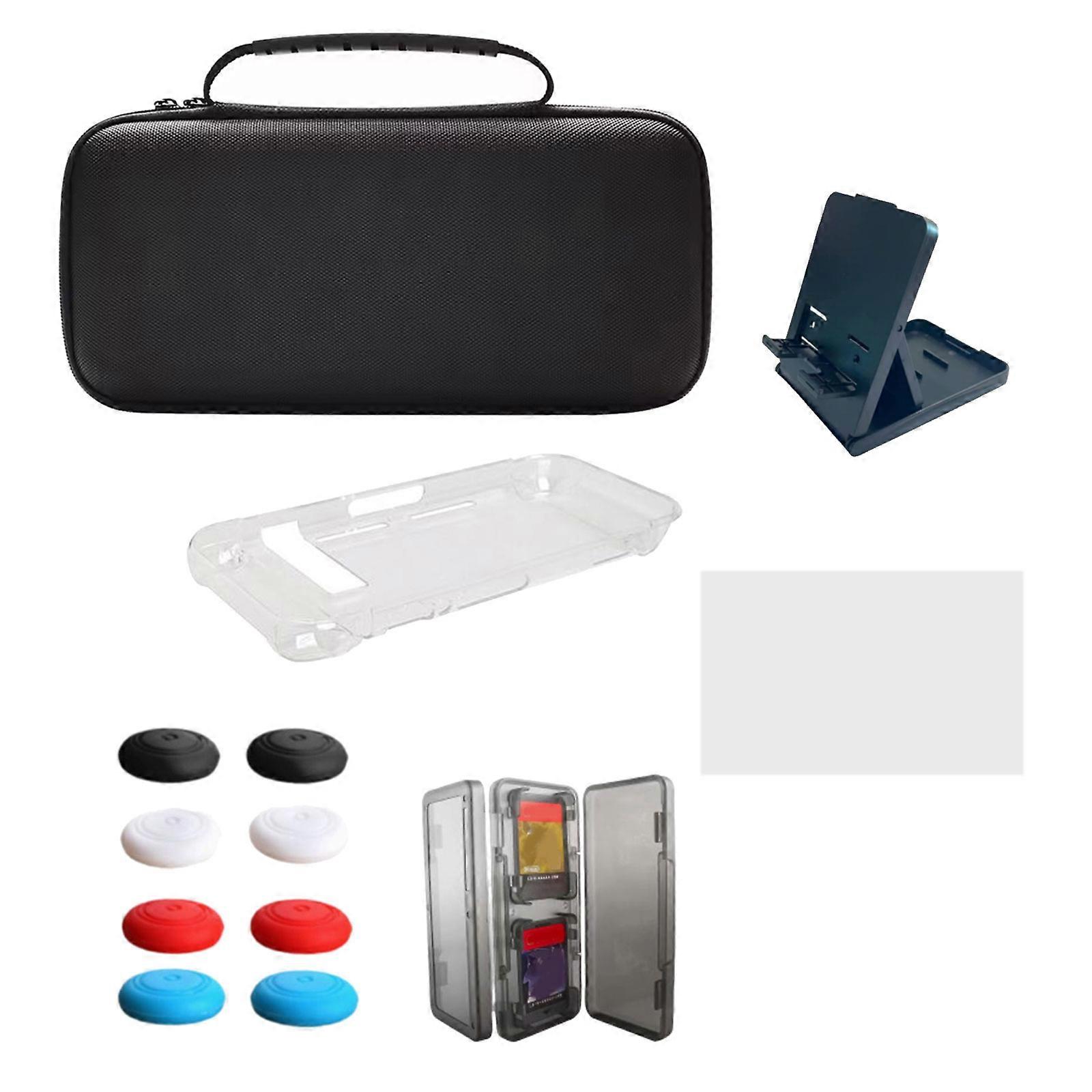Multiple Layer Protective Case Ergonomic Controller Skin Waterproof Screen Guard Joystick Covers Pack Suitable for NSW2 Multicolor