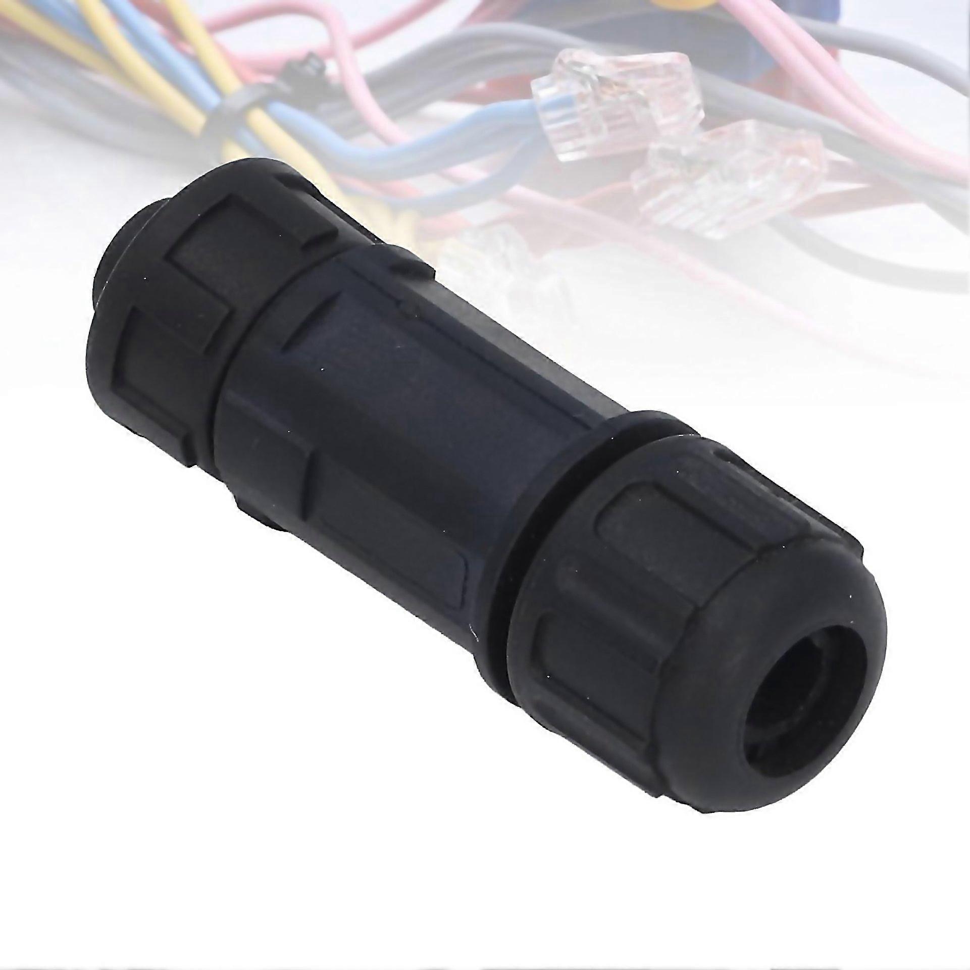 For 5pcs Industrial Waterproof Connector 4 Pin Ip67 Electrical Aviation Wire Cable Quick Plug E7 Buc