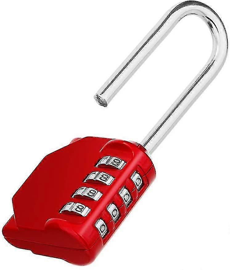Padlock With Long Shackle And Combination Lock With 4 Digits And Padlocks High Quality