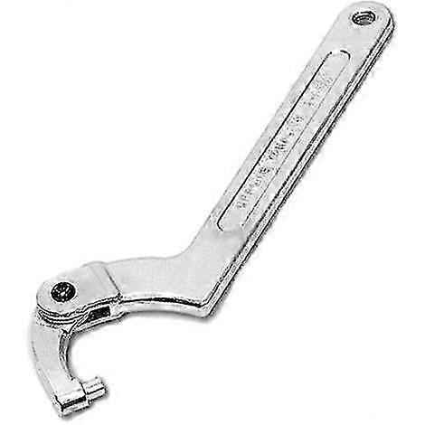 Adjusted Hook Wrench with C-Key Tool - 25mm to 120mm Range, Chrome Vanadium Round Head 3