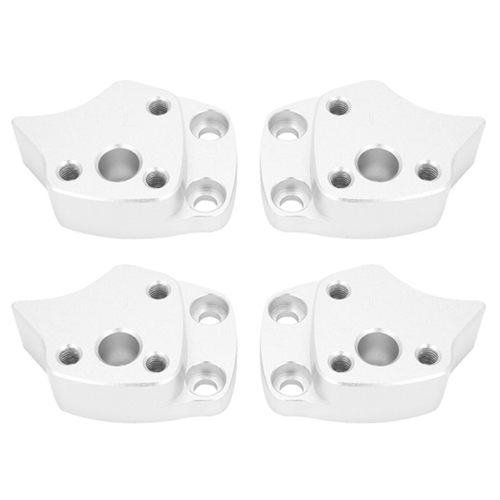 2 Set 25mm Handlebar Riser For Fjr1300 Fjr 1300 2001-2005 Silver Handle Bar Risers Motorcycle Acces-haoyi