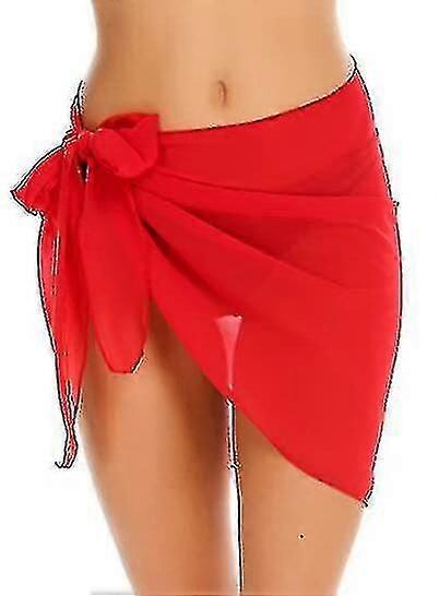 Beach Wrap Sarong Maillot de bain Housses pour femmes Respirant Séchage rapide Sarong Jupe A