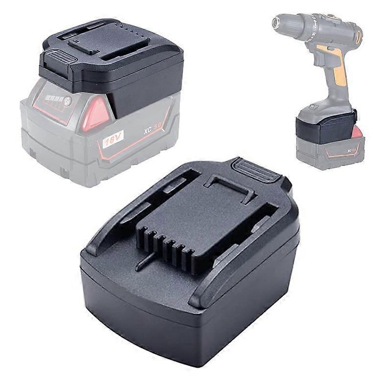 Adapter for Milwaukee 18V Li-ion Battery Convert to for Worx 20V 6PIN Tools
