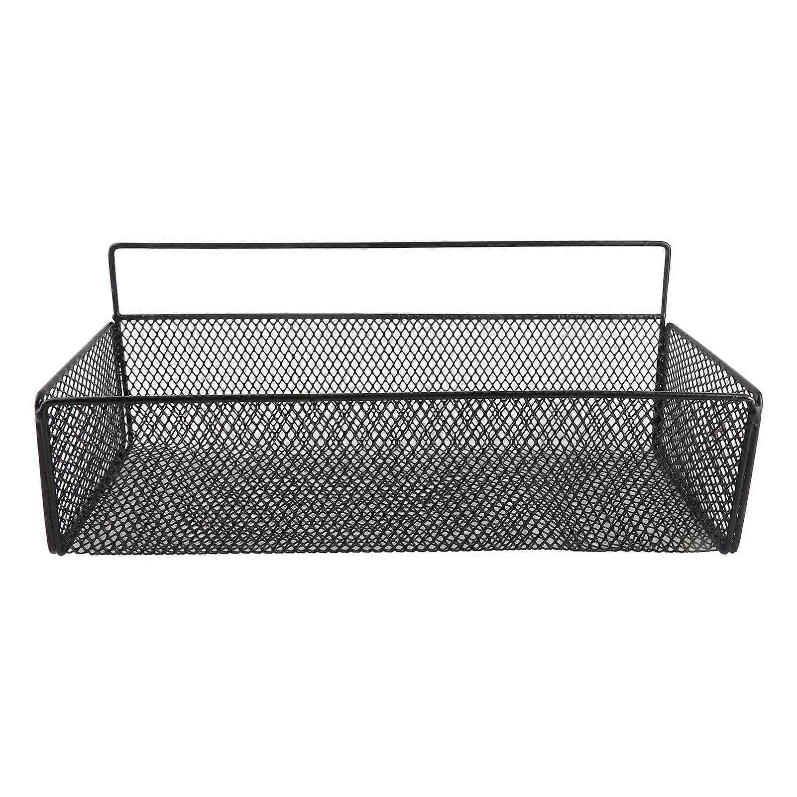 Hanging Wall Basket Multipurpose Modern Minimalist Style Large Capacity Space Saving Wire Storage