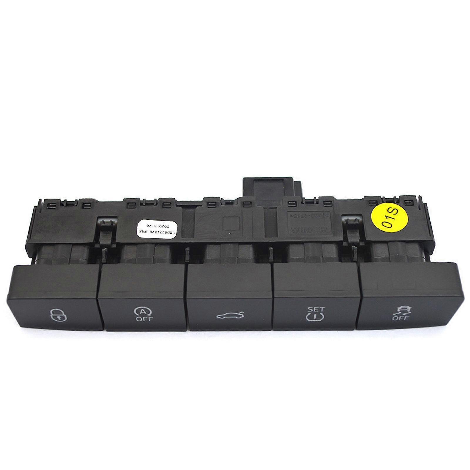 Tlačítko ABS Start Stop Spínače Vysoce stabilní Monitor tlaku v pneumatikách Funkce automatické kontroly spotřeby paliva pro MK3 5ED927132G Vícebarevná