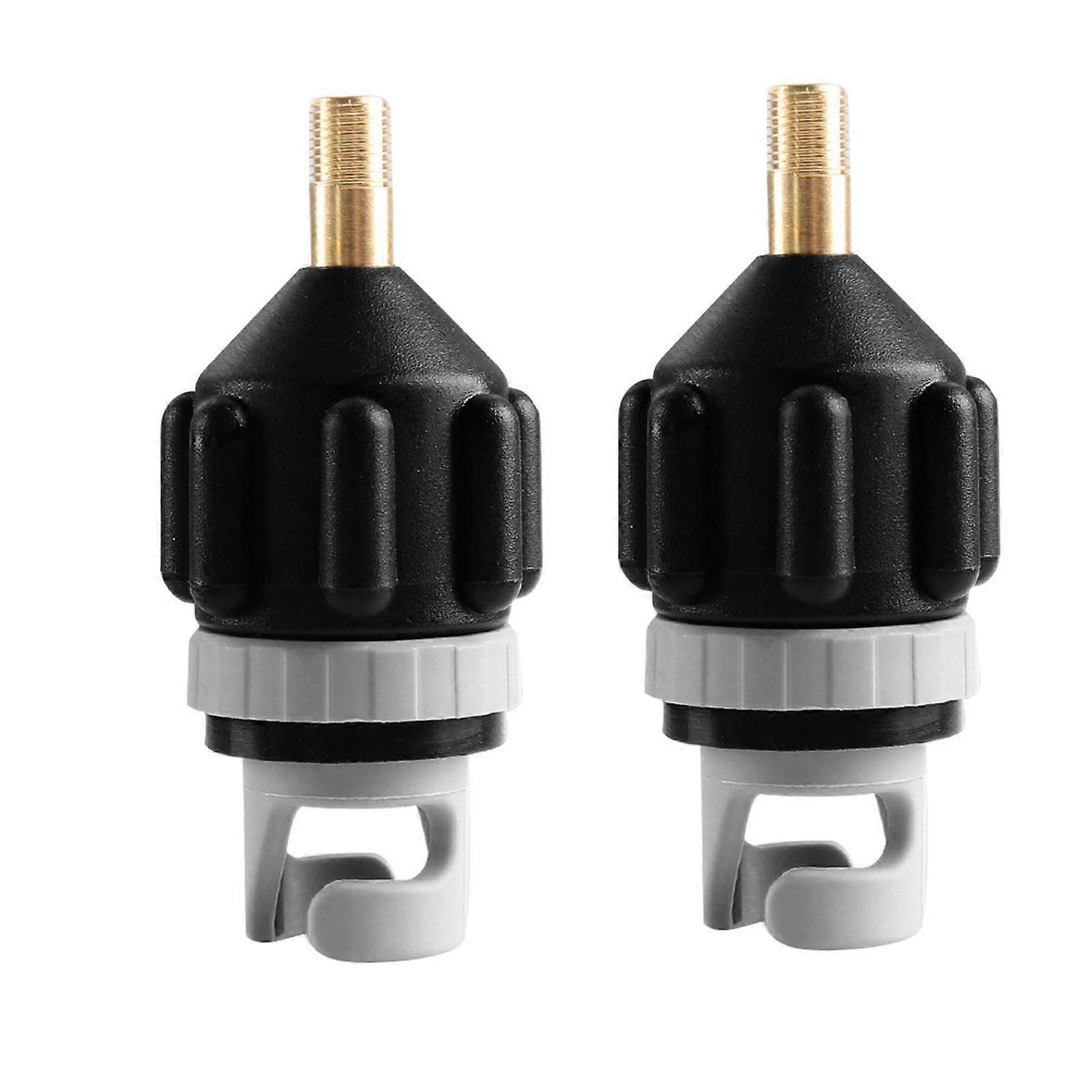 2 Pack Pump Adapter Air Valve Converter for Inflatable Paddle Board Kayak Dinghy