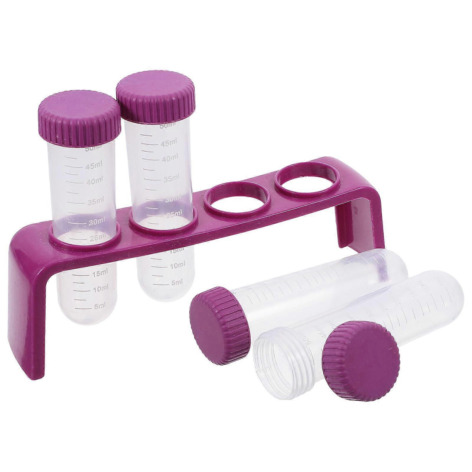 Four Hole Test Tube Rack for Scientific Experiments 1Set Multi-Functional Lab Equipment