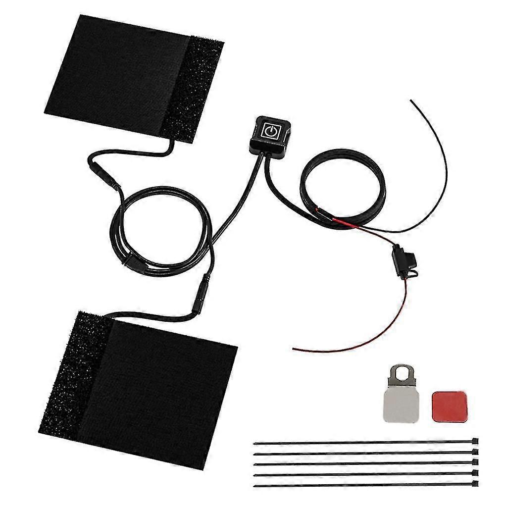 Motorcycles Heated Handles Grips Snowmobile Atv Handlebar Heater Warmer Kit