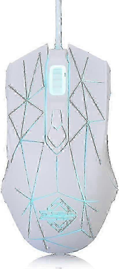 f Aj52 Watcher Rgb Gaming Mouse, Programmable 7 Buttons, Ergonomic Led Backlit Usb Gamer Mice Computer Laptop Pc, For Windows Mac Os Lin