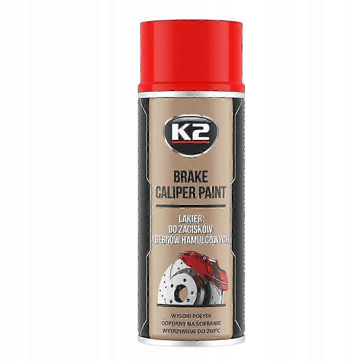 K2 Brake Caliper Paint For Brake Calipers 400 Ml Red