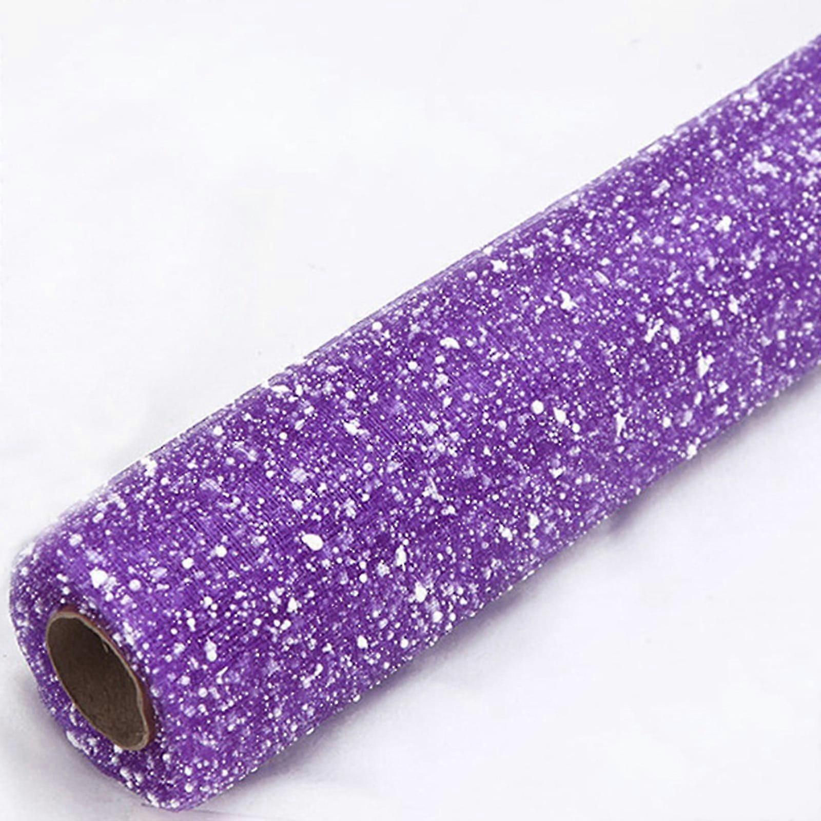 YEENAOZEY DIY Christmas Tree Garland, Snowflake Wrapping with Gauze & Mesh Ribbon, Compatible with B, Clearance