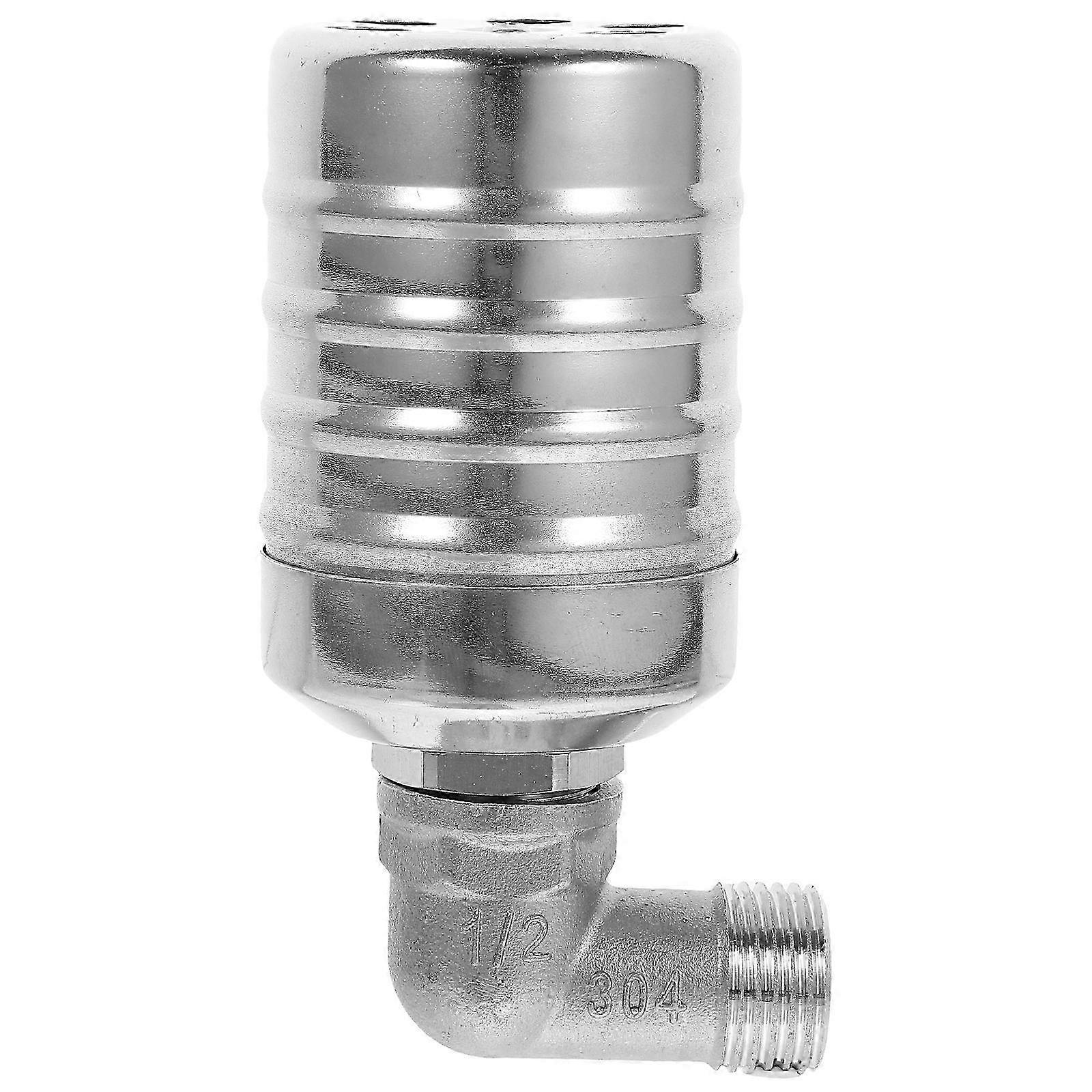 Water Level Control Float Valve Stainless Steel Auto Shut Off Ball 1/2 Inch Mini Float Valve Water Level Controller