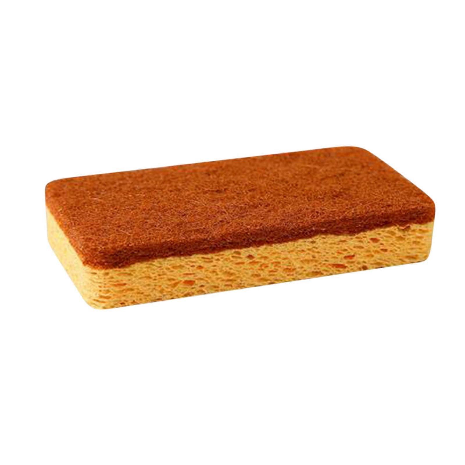 Kitchen Cleaning Sponge Dishwasher Multi-functional Brush Pot Wood Pulp Wipe Kitchen Tools