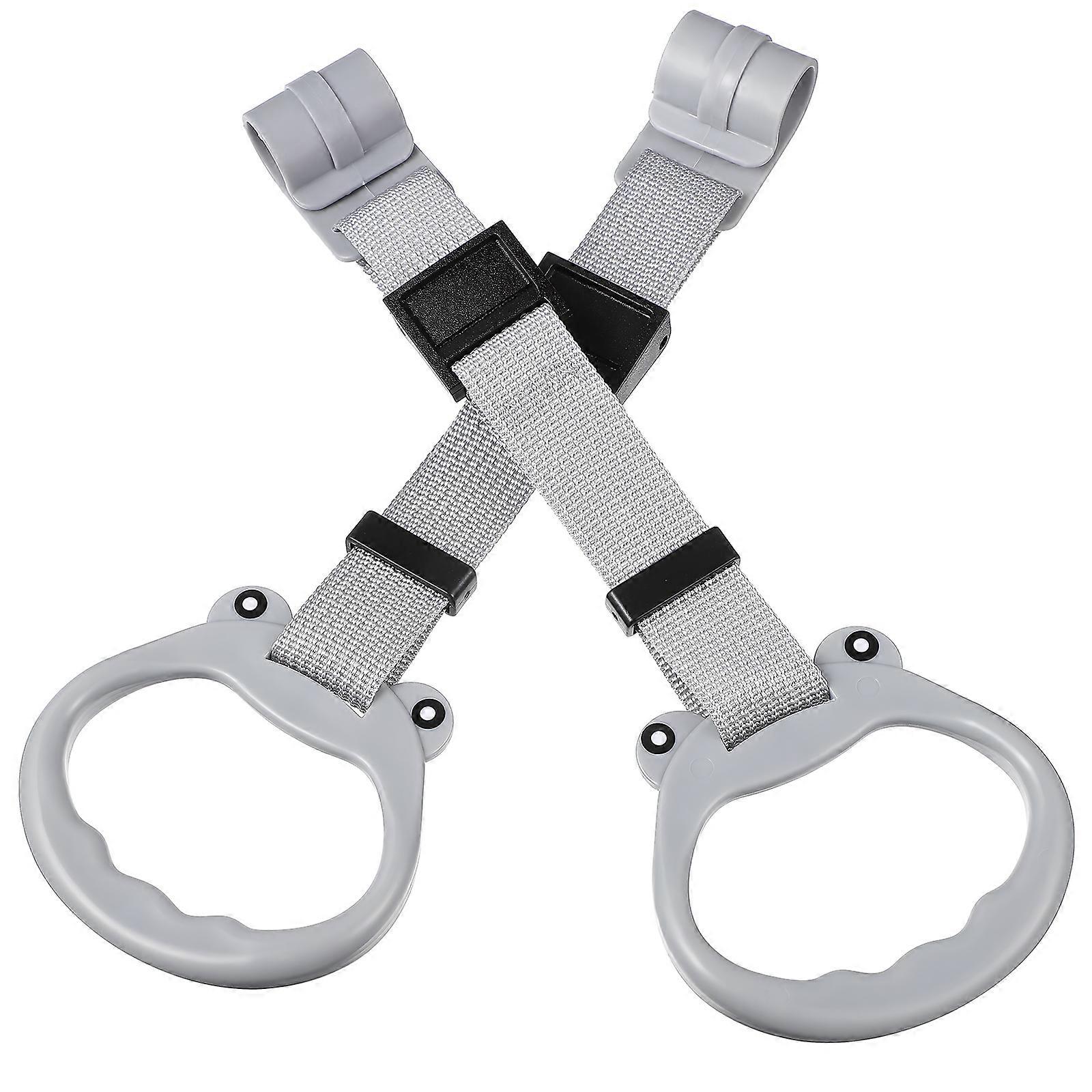 Pull Rings for Toddler Walking Assistant 2Pcs Light Grey