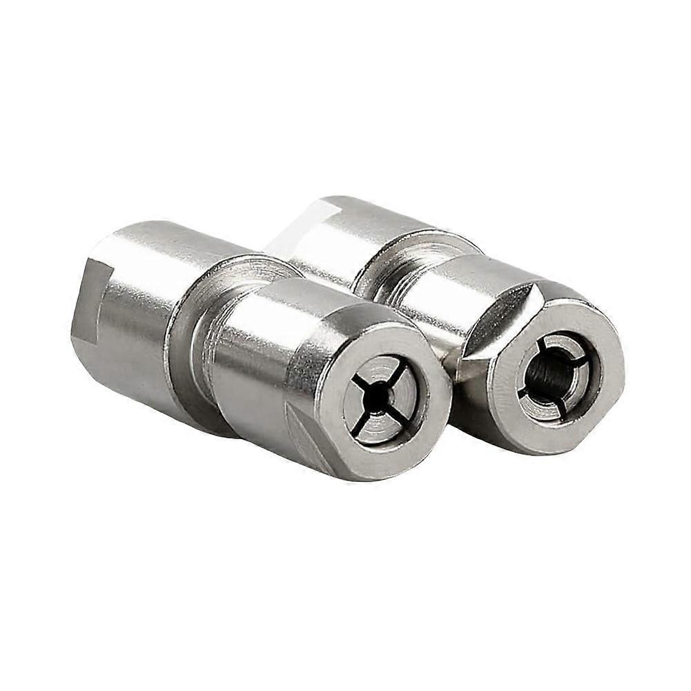 3mm & 6mm Angle Grinder to Straight Chuck Adapter (5/8-11 Arbor) - Metal/Wood/Stone Grinding & Polishing
