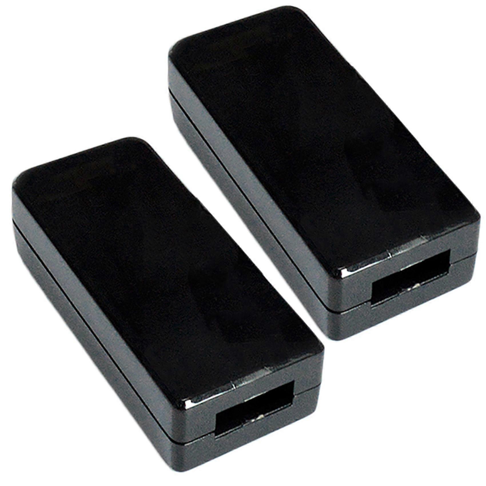 2X USB Stick Plastic Box Electronics Enclosure USB Flash Drive Housing Plastic Junction Box
