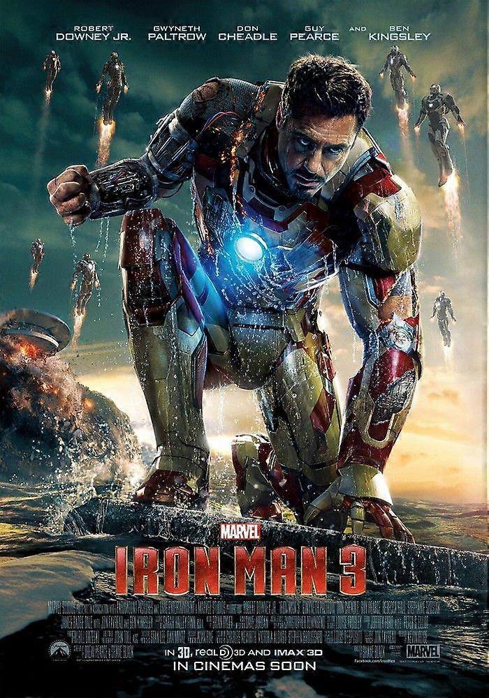 Iron Man 3 type1Jigsaw Puzzle Brain Teaser EB 0359