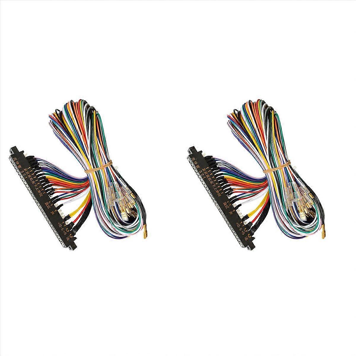 Jamma 28 Pin Arcade Cable Harness Joystick Button Connector (4.8Pin)
