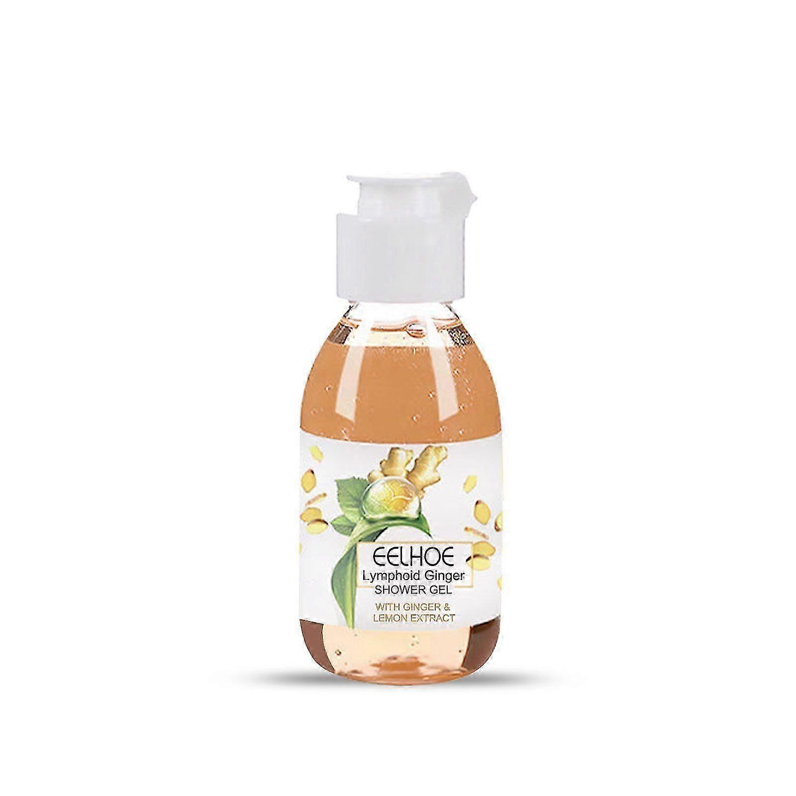 Lymphogingerol Body wash contains ginger, calendula, lemon extract