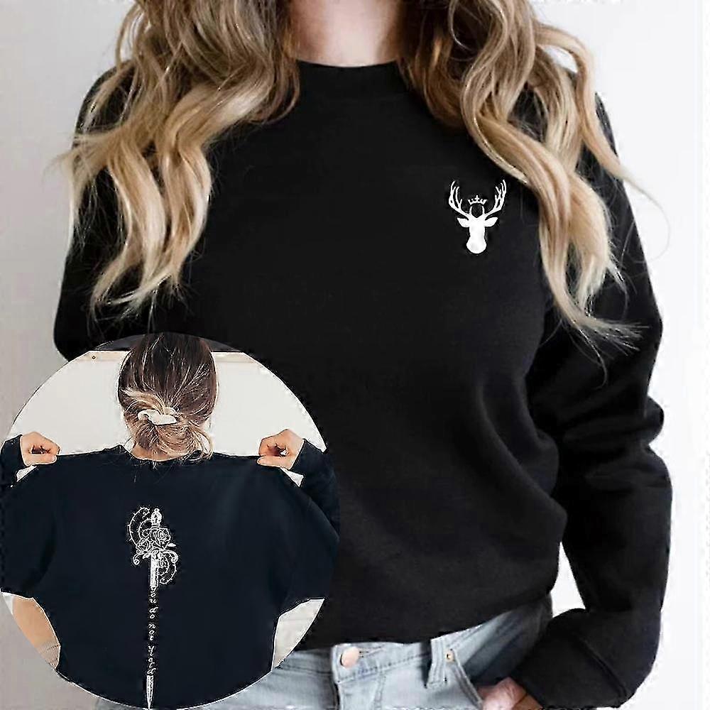 For SJM Sweatshirt, Two Side Design with Acotar and Throne of Glass