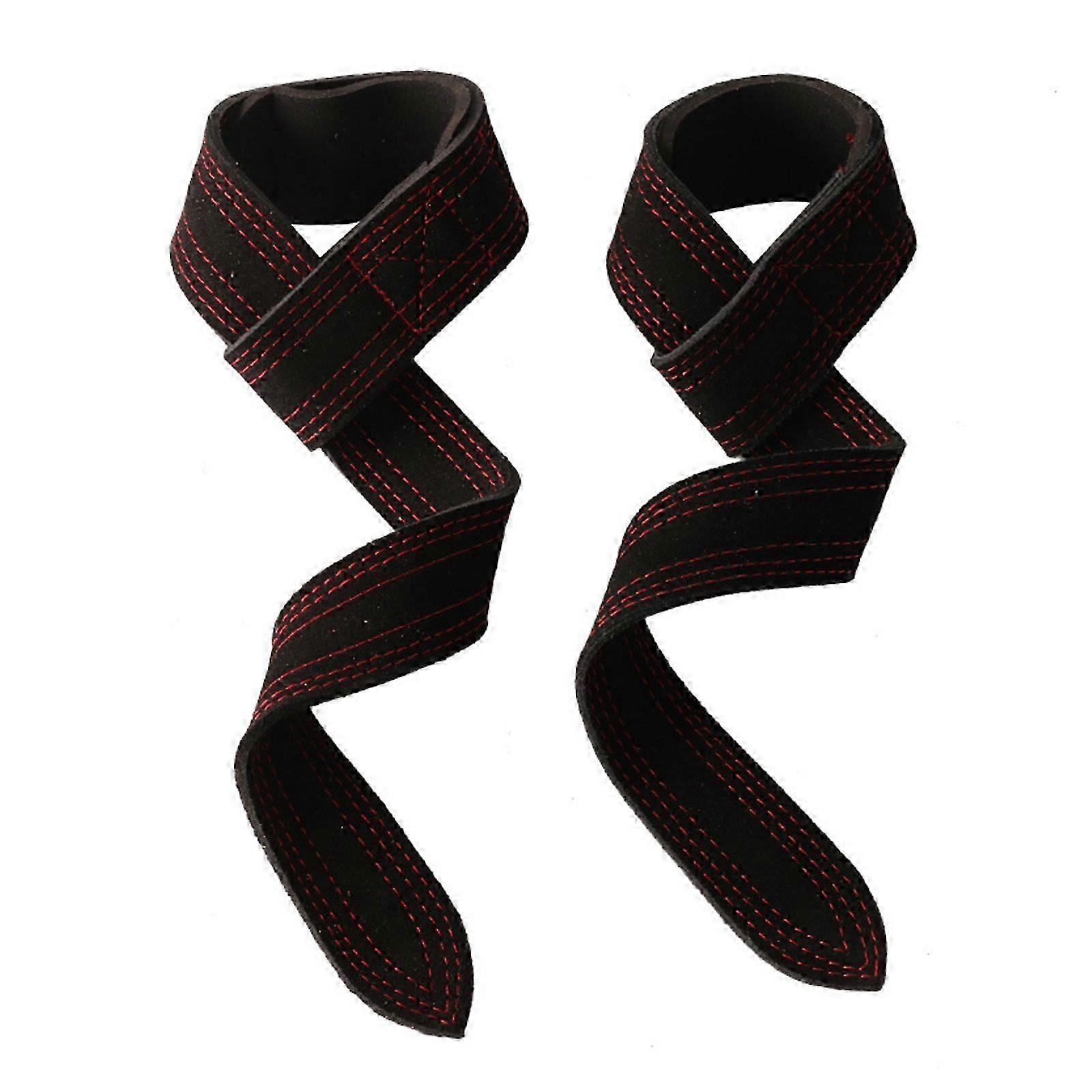 Fitness Løftestropper Håndleddsstropper Vektløfting Markløft Stropper Vektløft Stropper For Menn/kvinner, Gym Løftegrep Rosa