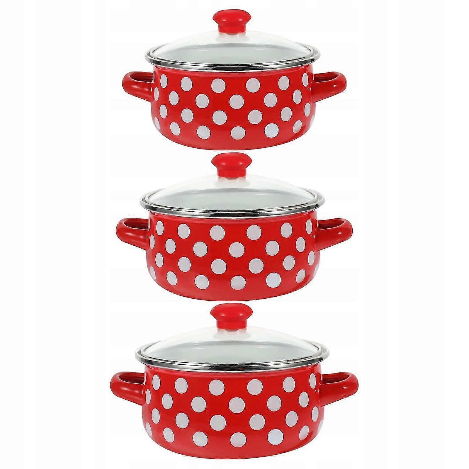 Enameled Cooking Utensil Sauce Pan