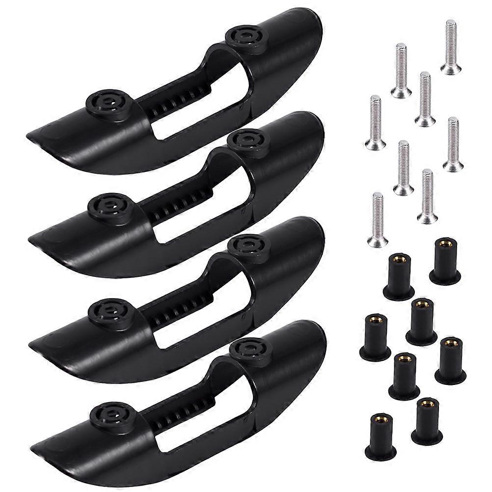 Paddle Clip for Kayak Plastic Fixing Buckles with 40Pcs Clips Set