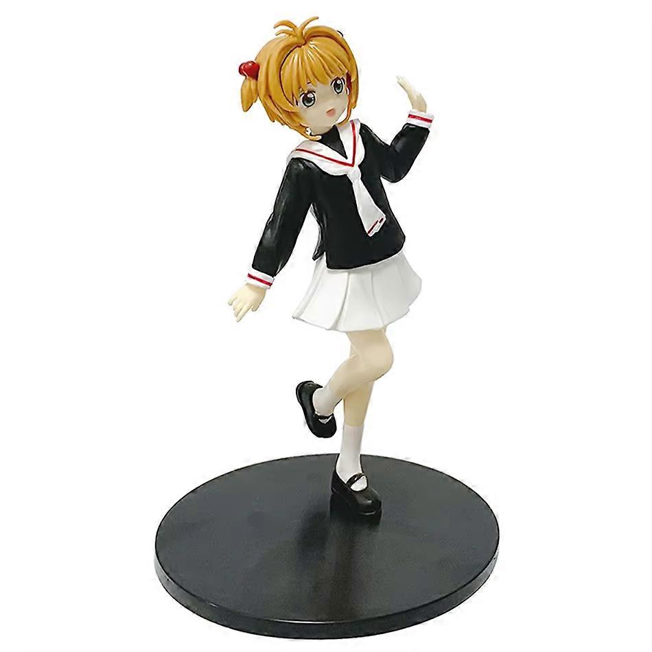 16cm Anime Card Catcher Sakura Characters Sakura Smart Friends Datong Character Action PVC Model Handmade Anime Periphery