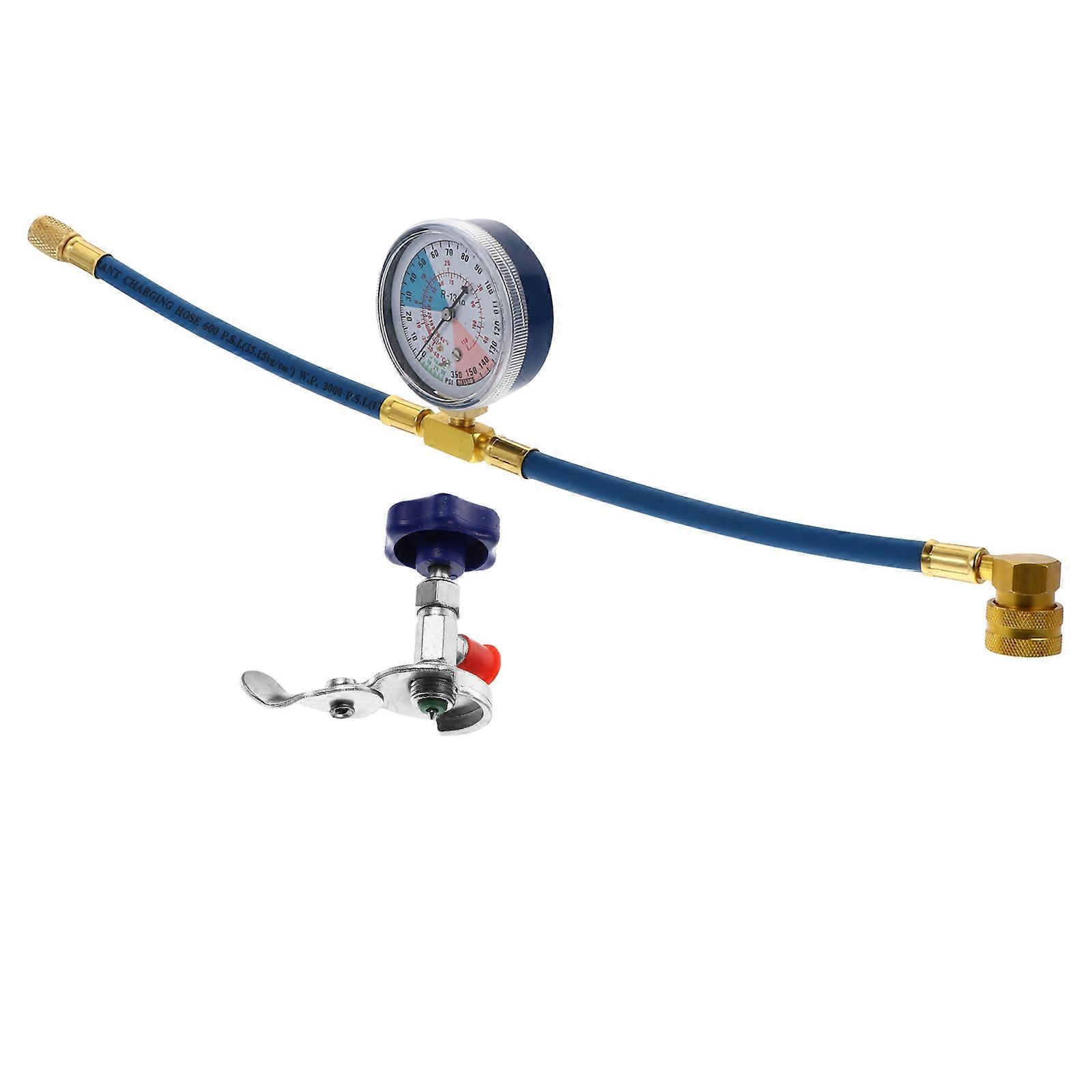 Fluoride Adding Tube Refrigerant Recharge Hose for Car Use 1Set