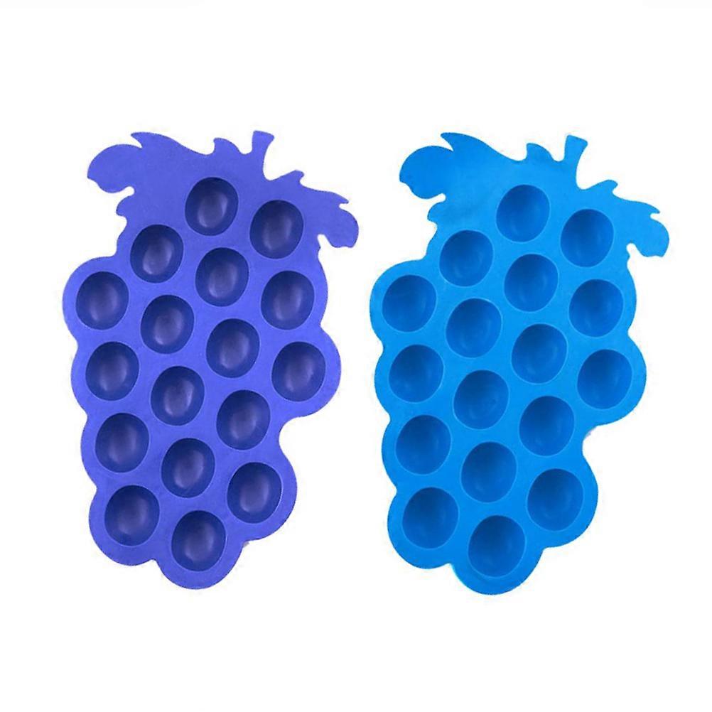 Ice Cube Tray Grapes Shaped Silicone Mold for Kitchen Use Chocolate Mold