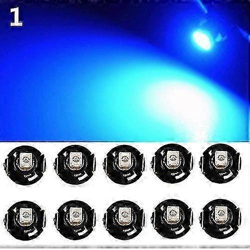 10Pcs T4.2 12V LED Car Dashboard Meter Panel Lights Bulbs