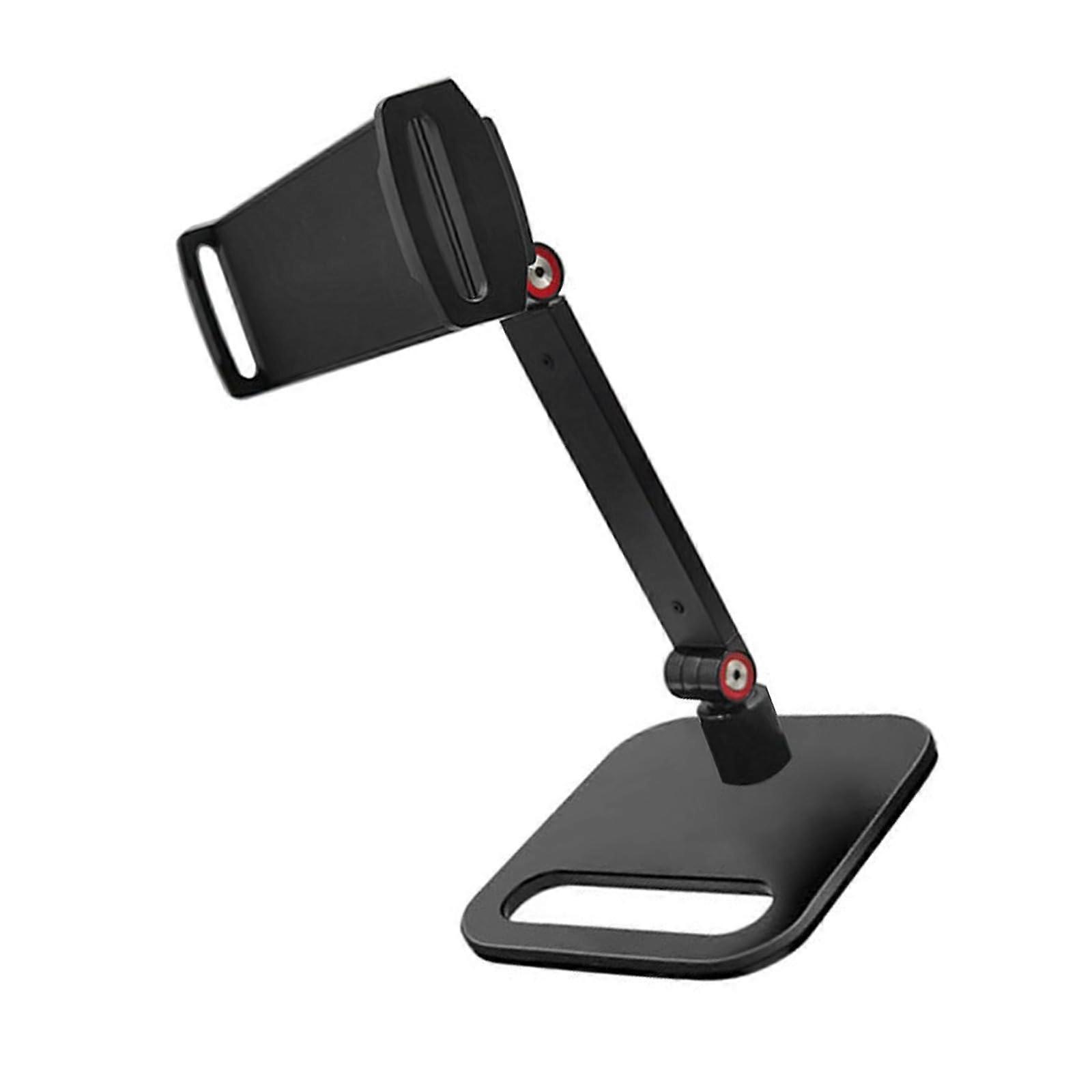 Adjustable Aluminum Portable Monitor Stand For 4.718 Inch Screens Phones And Tablets 360Degree Rotation AntiSlip Base