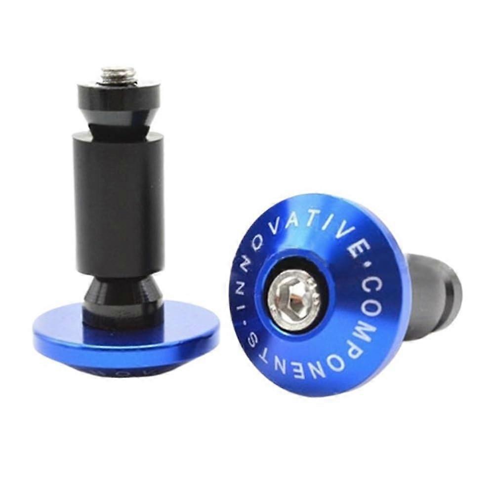 Motorcycle Handlebar End Caps CNC Aluminum 7/8 Inch Anti Vibration Plugs for Riding Stability