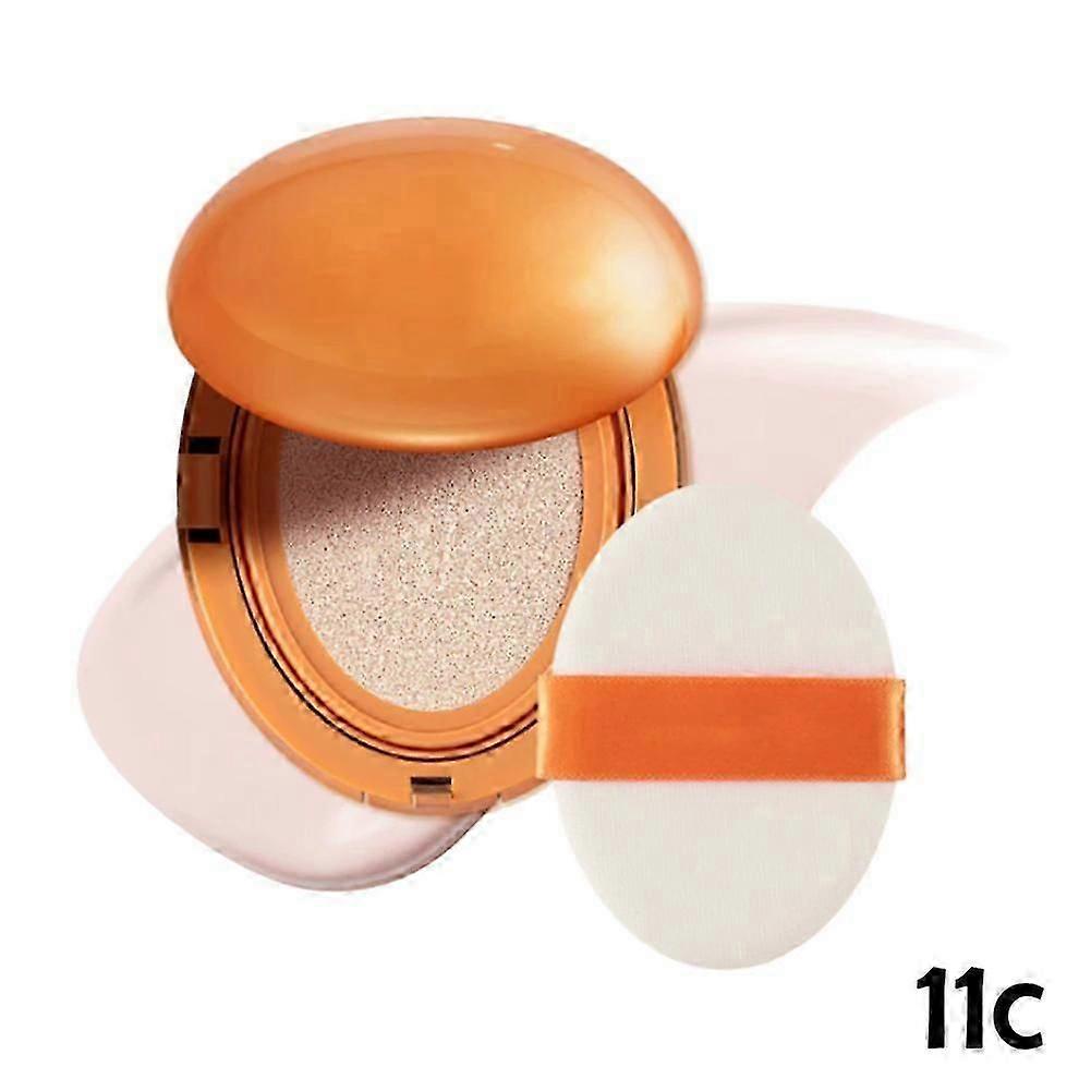 Lightweight Oil-Control Cushion Foundation with Matte Finish for Oily Skin Full Coverage Pore Concealer