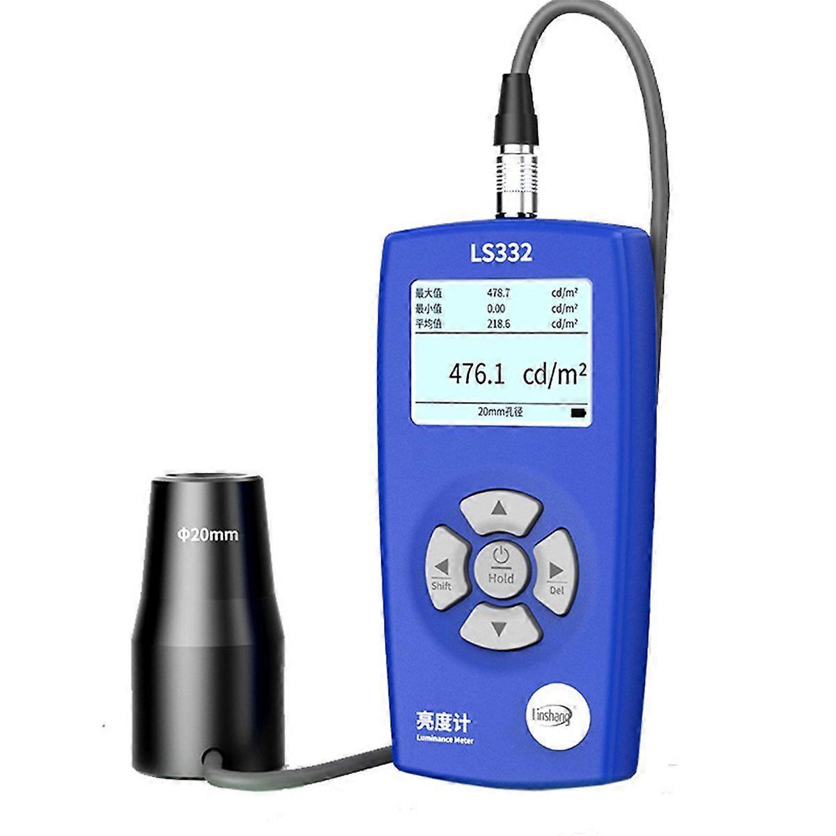 LS332 Screen Luminance Meter Spectrometer for Display Screen Lamps Brightness Flicker Frequency CCT