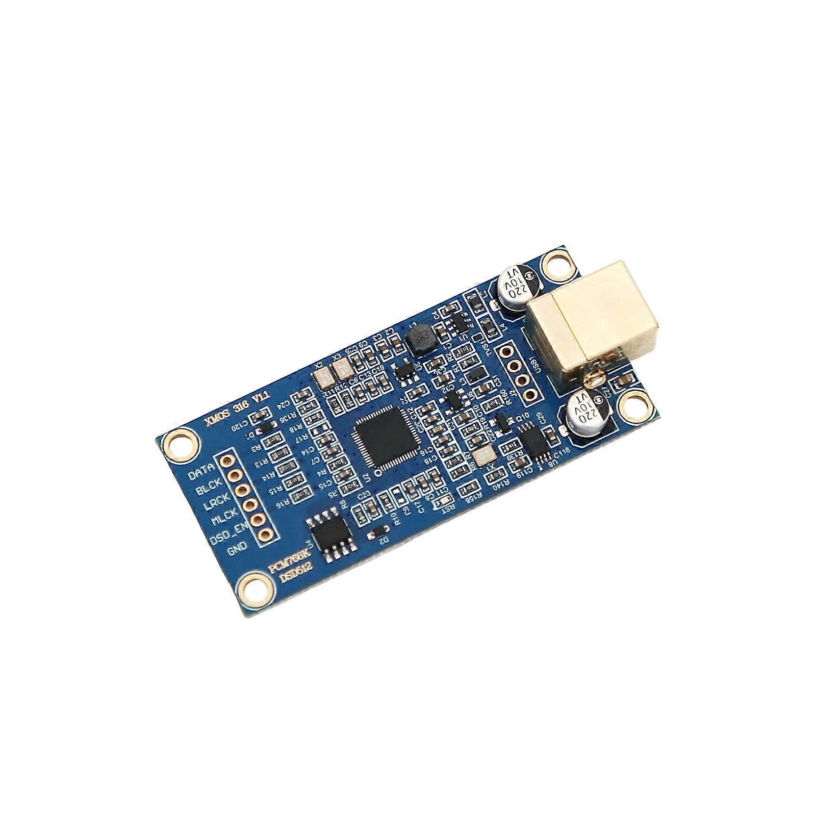 Professional XU316 USB DSD512 Digital Interface Quick Installation Development Board for Clear Sound Accessories Multicolor