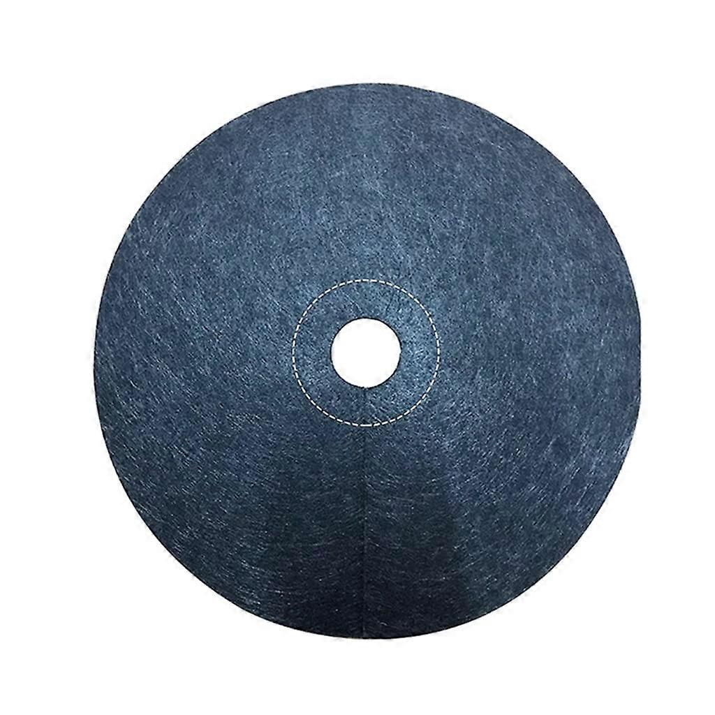 NonWoven Tree Mulch Ring Weed Control Mat, Moisture Retention, 10 Pack 32cm Round Cover