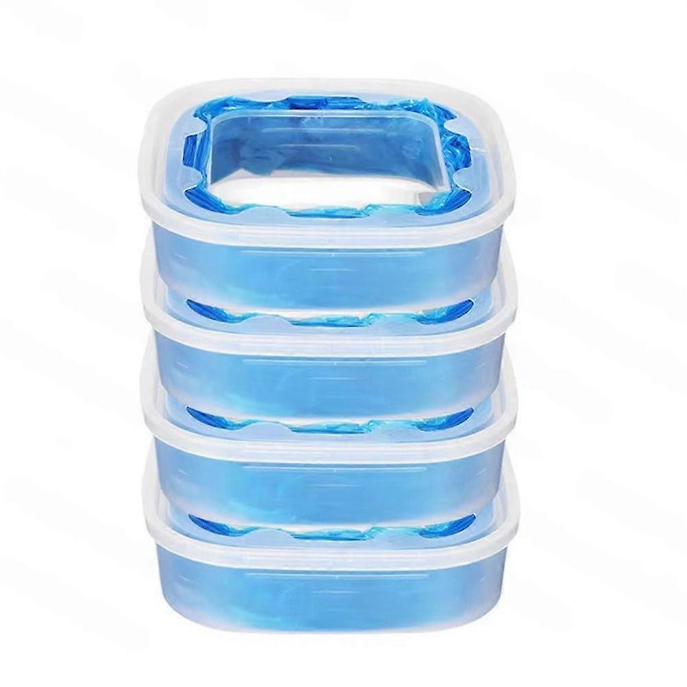 4Pcs Cat Litter Refills Bag Compatible with Standard, Plus, XL+ and Style Pails,Garbage Bag Replace