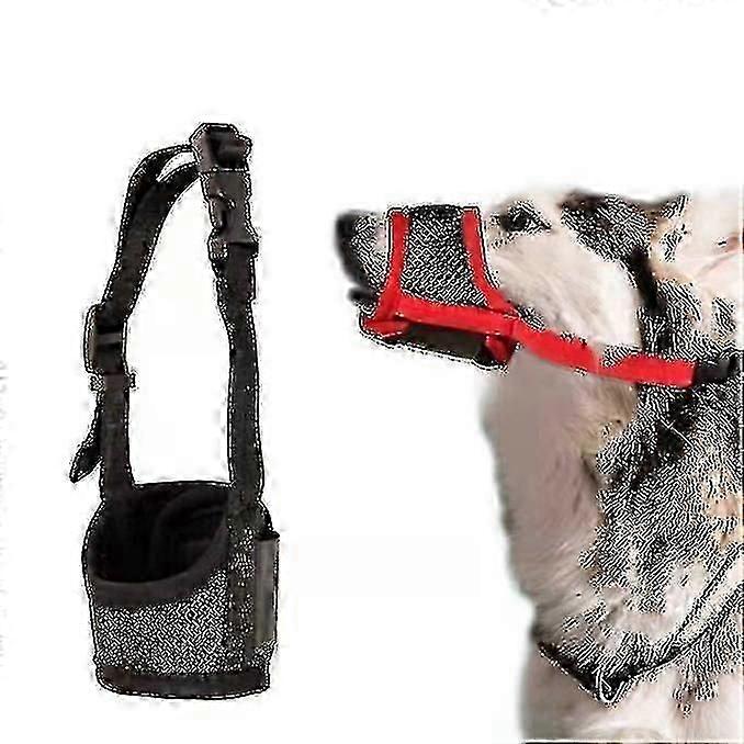 Anti-bite And Anti-barking Adjustable Muzzle For Dogs