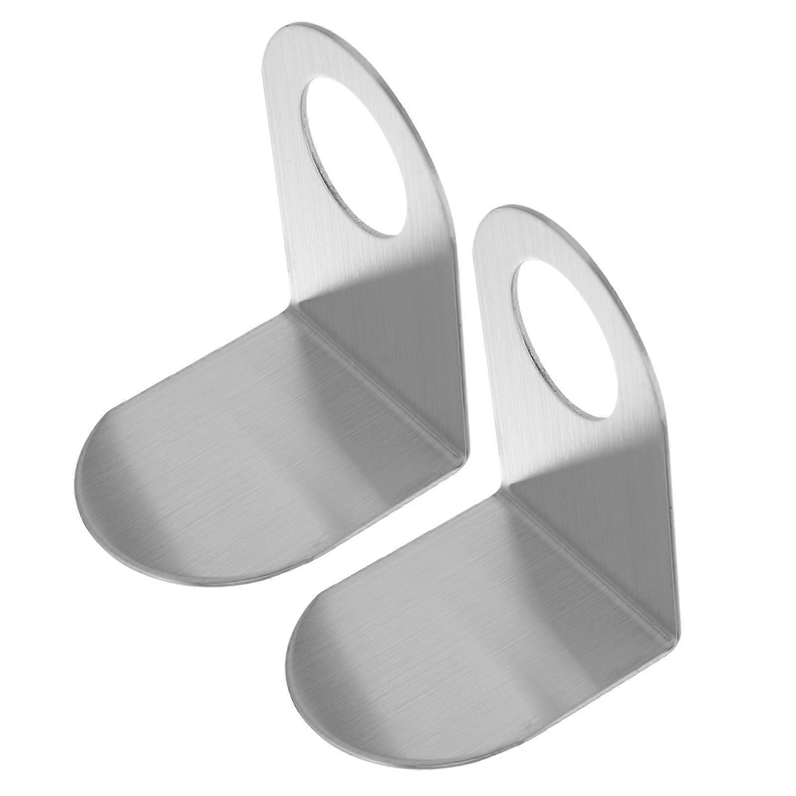 Shower Gel Bottle Rack Hook Wall-Mounted for Bathroom Space Saving 10Pcs