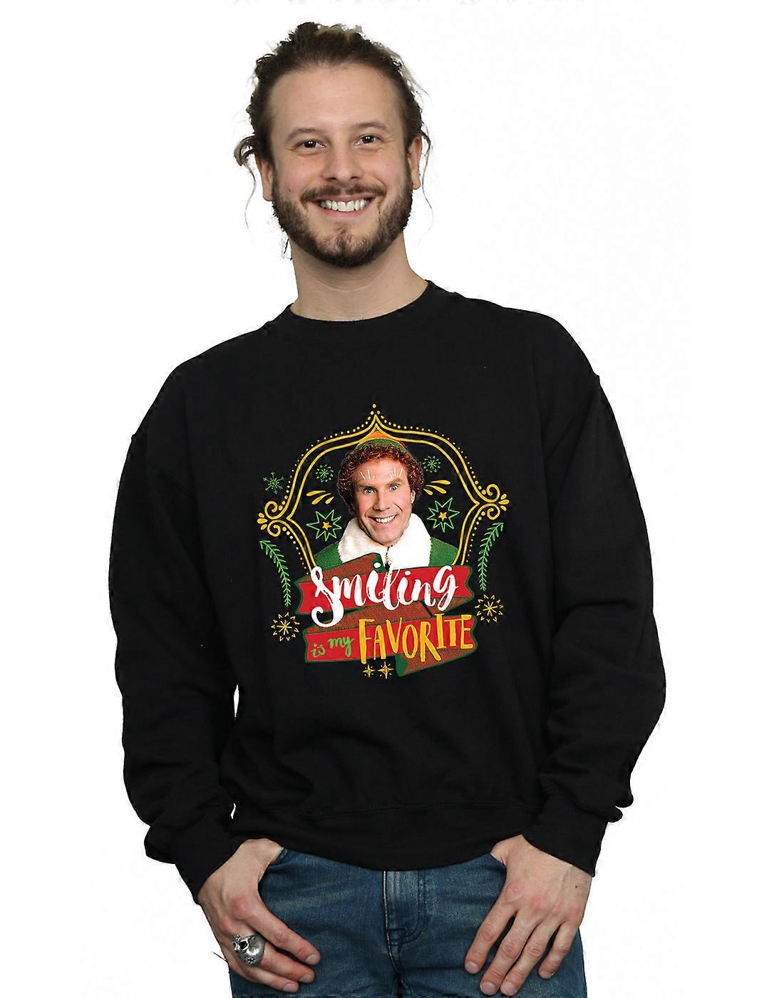 Elf Men's Buddy Smiling Sweatshirt