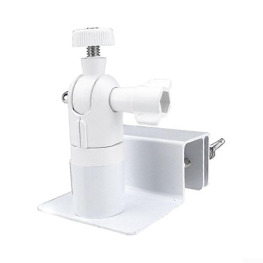 Weatherproof Aluminum Solar Panel Gutter Mount Bracket with Tool Installation  White