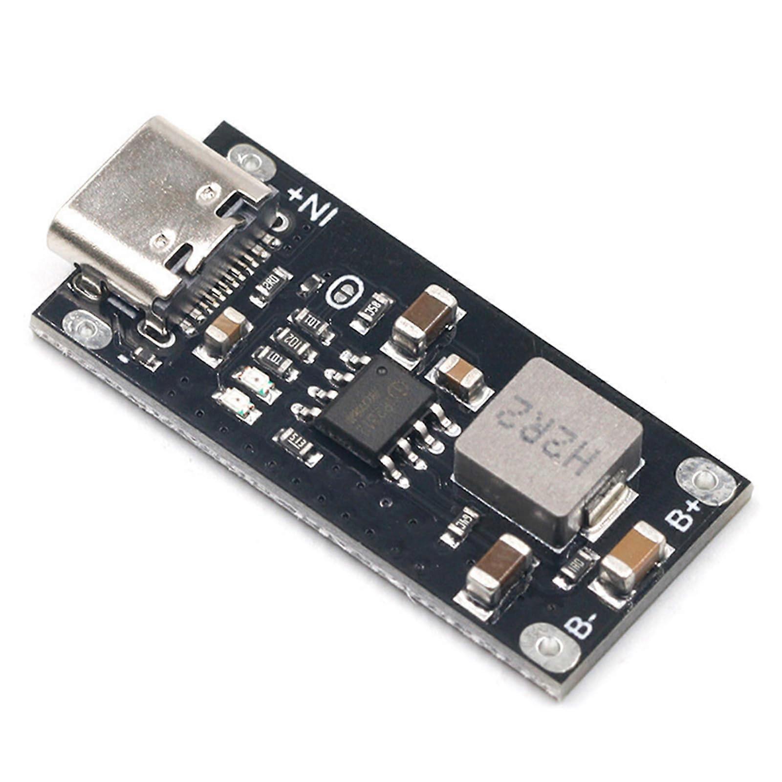 USB Fast Charging Module TypeC 3A 5V to 4.2V 4.35V Lithium Battery Charger Board