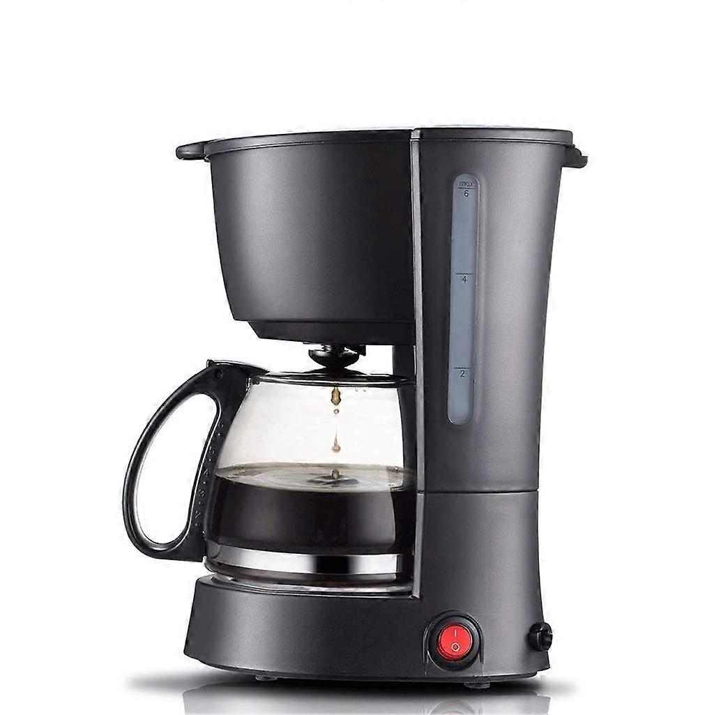 Automatic Coffee Maker with Permanent Filter, Fresh Crema Brewing, Thermal Travel Mug, 6 Cup Size