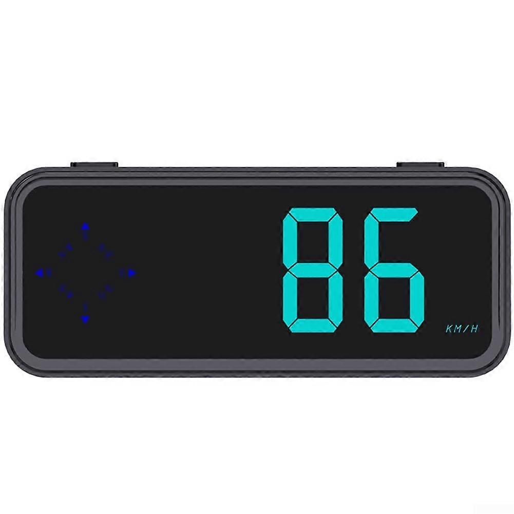 Car HUD Display with Accurate GPS Speedometer and RealTime Vehicle Navigation System