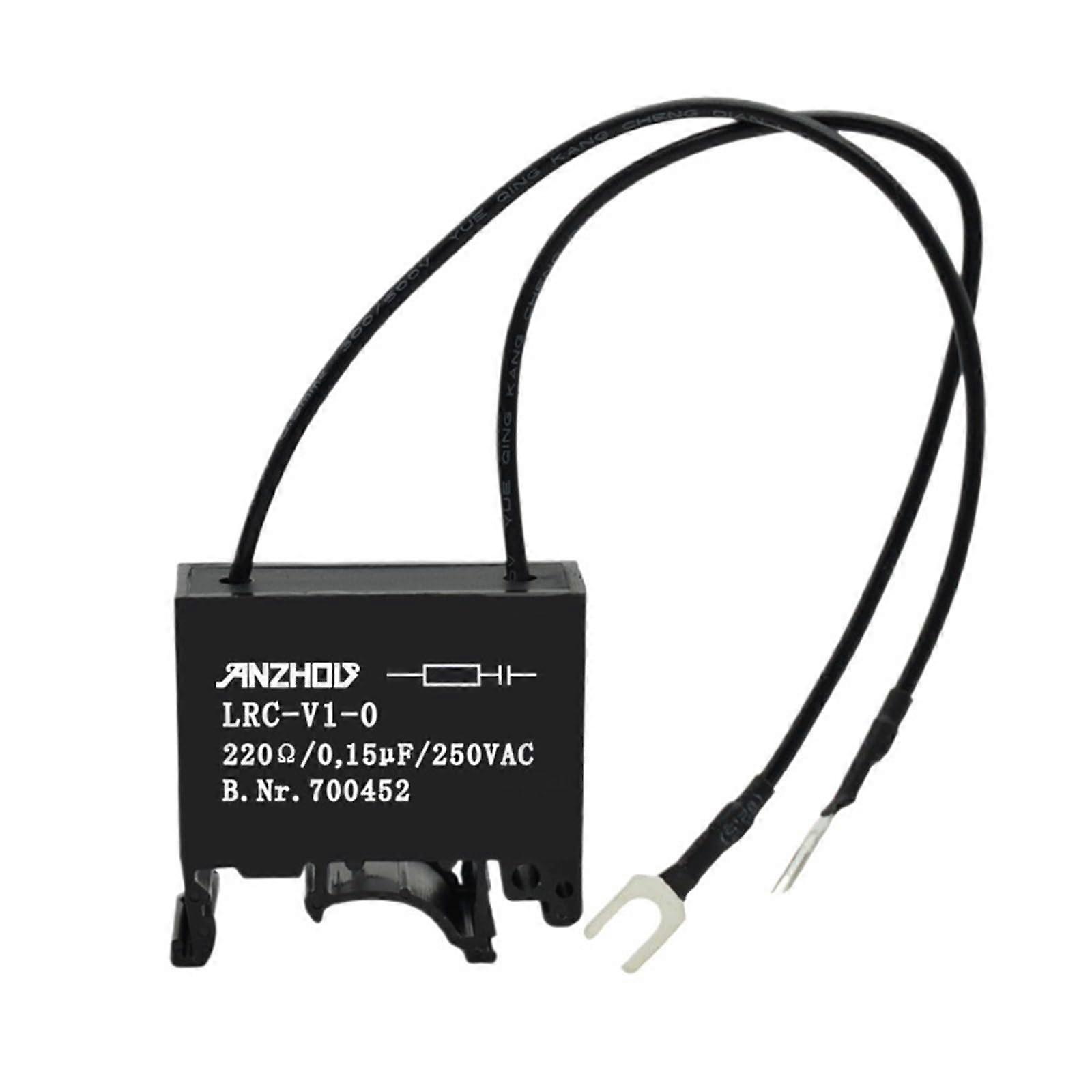 2PCS LRCV10 Diode Rectifier Motor Suppressor 220 Ohm 0.15uF Stable DC Output for Power Supply