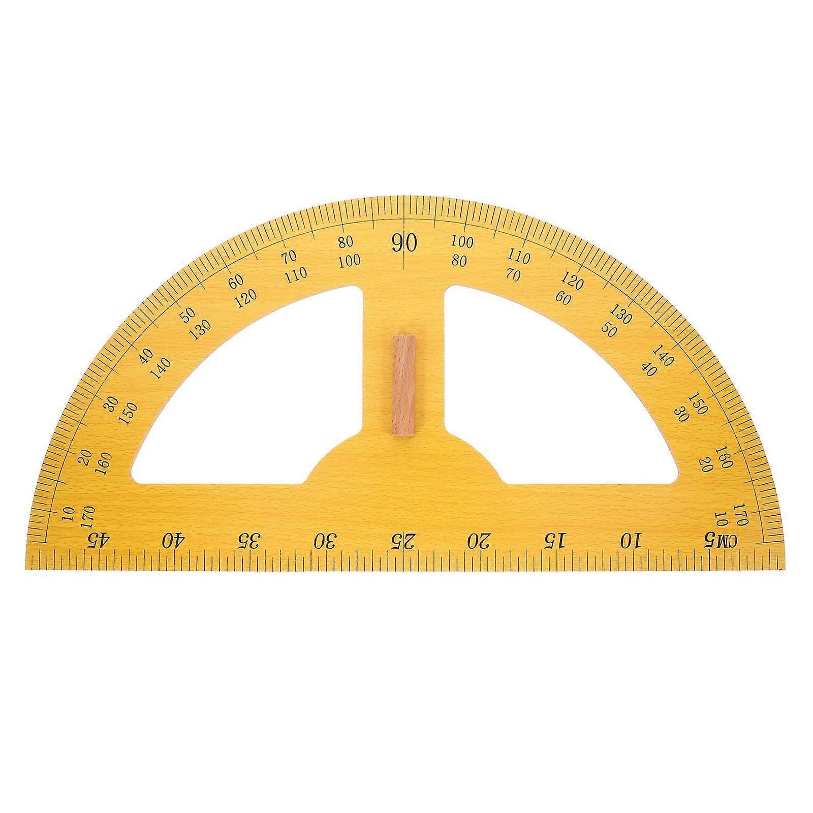Giant Protractor Semi-circle Angle Protractor Measuring Tool 180 Degree Protractor